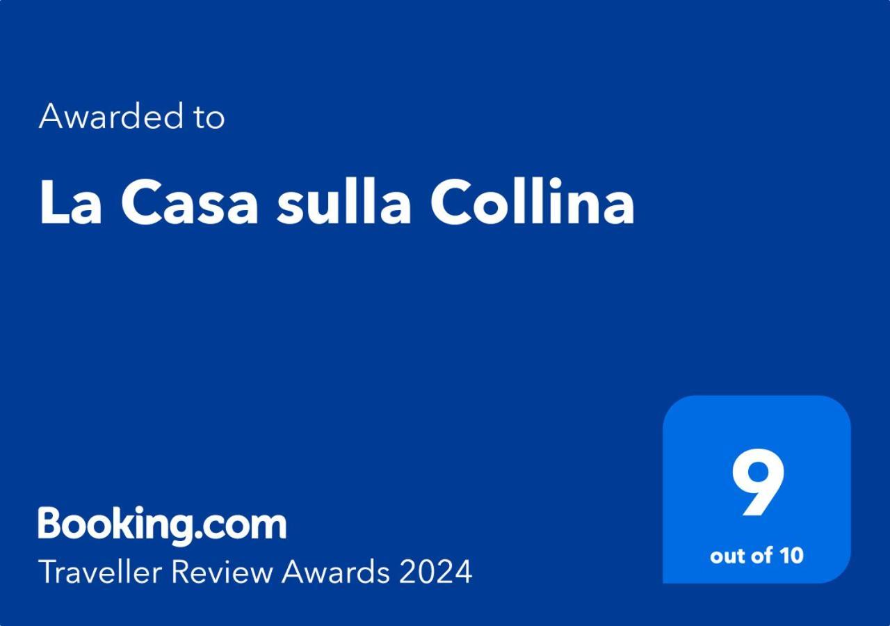 La Casa Sulla Collina Bed & Breakfast Altavilla Silentina Bagian luar foto